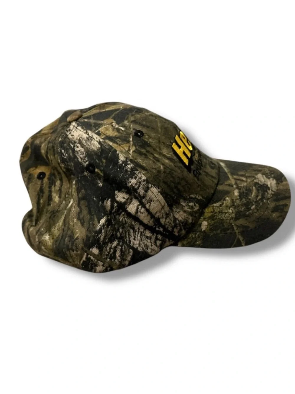Hertz Equipment Rental Camo Hat Snapback Cap 100% Cotton OSFA Outdoor Retro Y2K